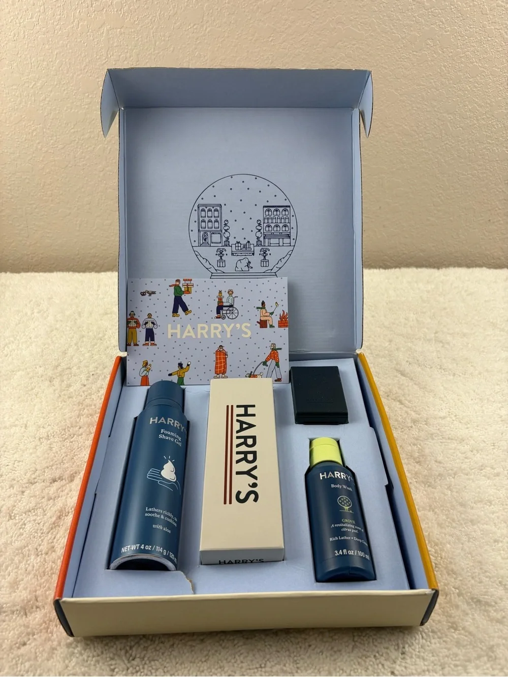 NIB Harry’s 1x Limited-Edition Shave & Shower Gift Set